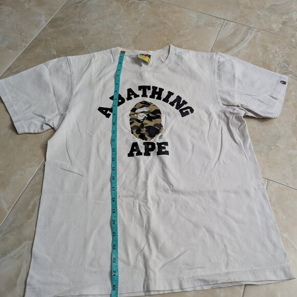 A Bathing Ape White T-shirt - Large - Picture 2 of 5